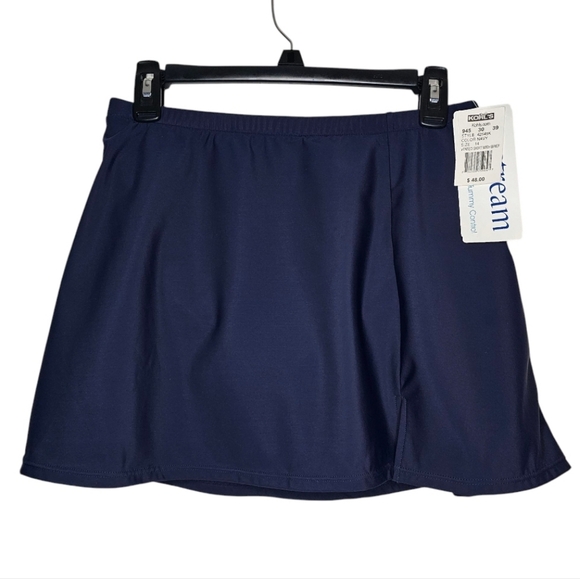 Kohl's Other - Upstream Navy Blue Swim Skirt with Brief Sz 14